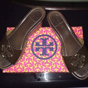 Tory Burch wedge slides